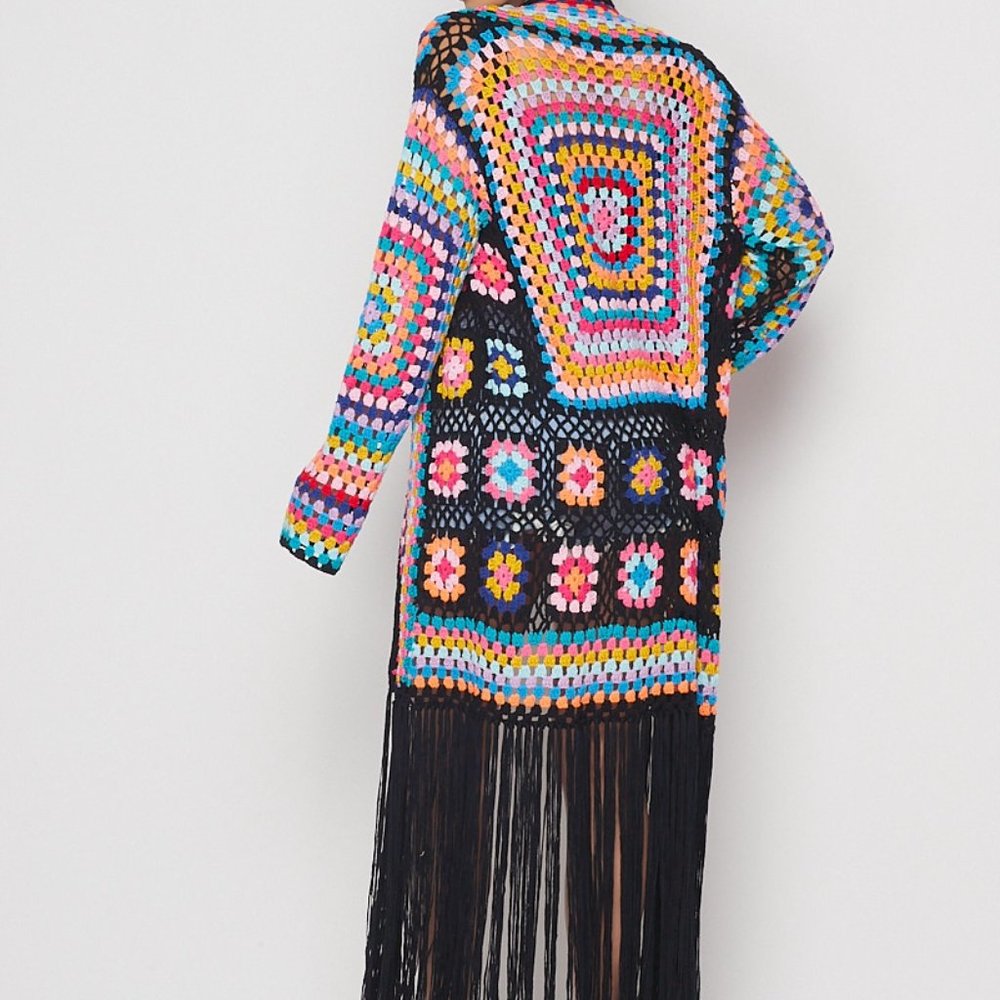 💎NWT! Colorful Corchet Cardian💎